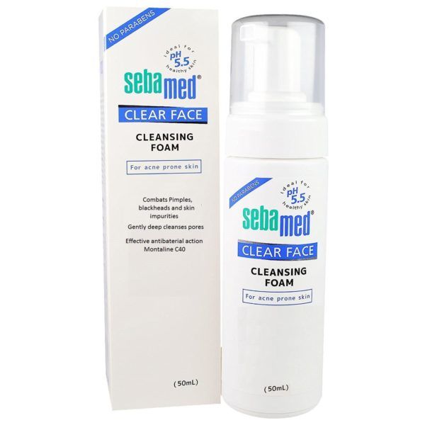 SEBAMED CLEAR FACE CLEANSING FOAM PH5.5