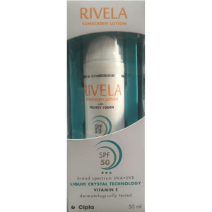 RIVELA SUNSCREEN LOTION - SPF 50
