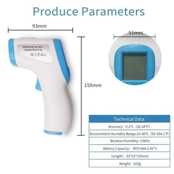 UEMADE INFRARED THERMOMETER UF-108