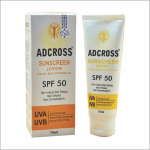 Adonis Adcross Spf 50 Sunscreen Lotion 75ml