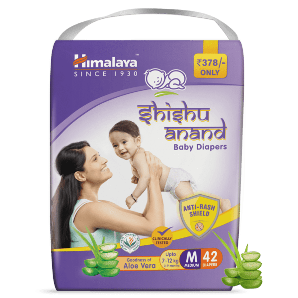 SHISHU ANAND BABY DIAPERS - MEDIUM(42's)